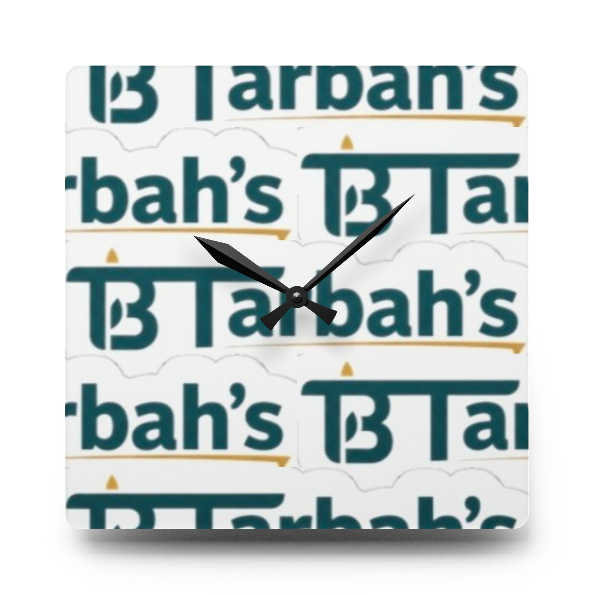 Tarbah Family Acrylic Wall Clock — Takwai Village Keepsake