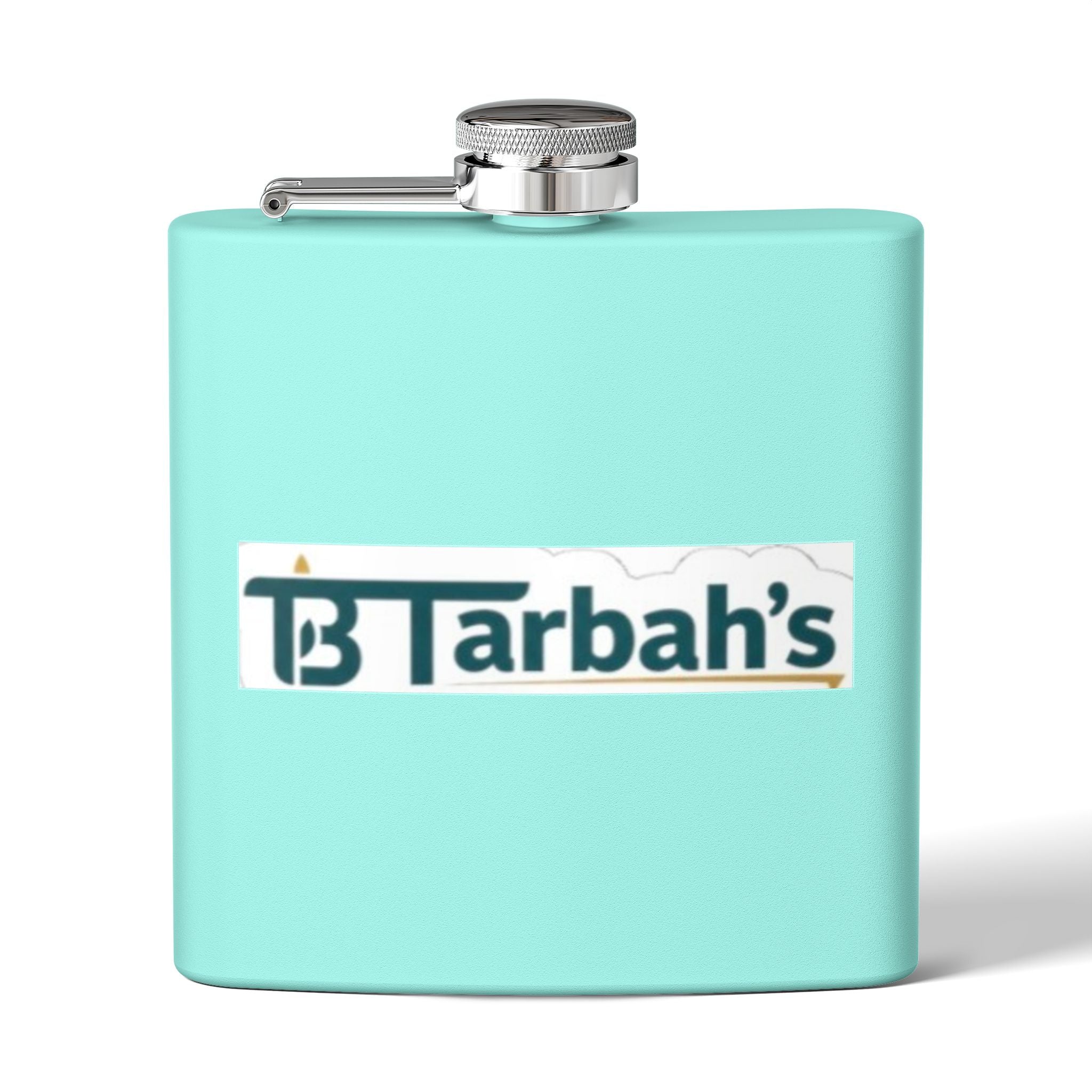 Tarbah's Stainless Steel Flask — 6oz Custom Name 'Tarbah' Design