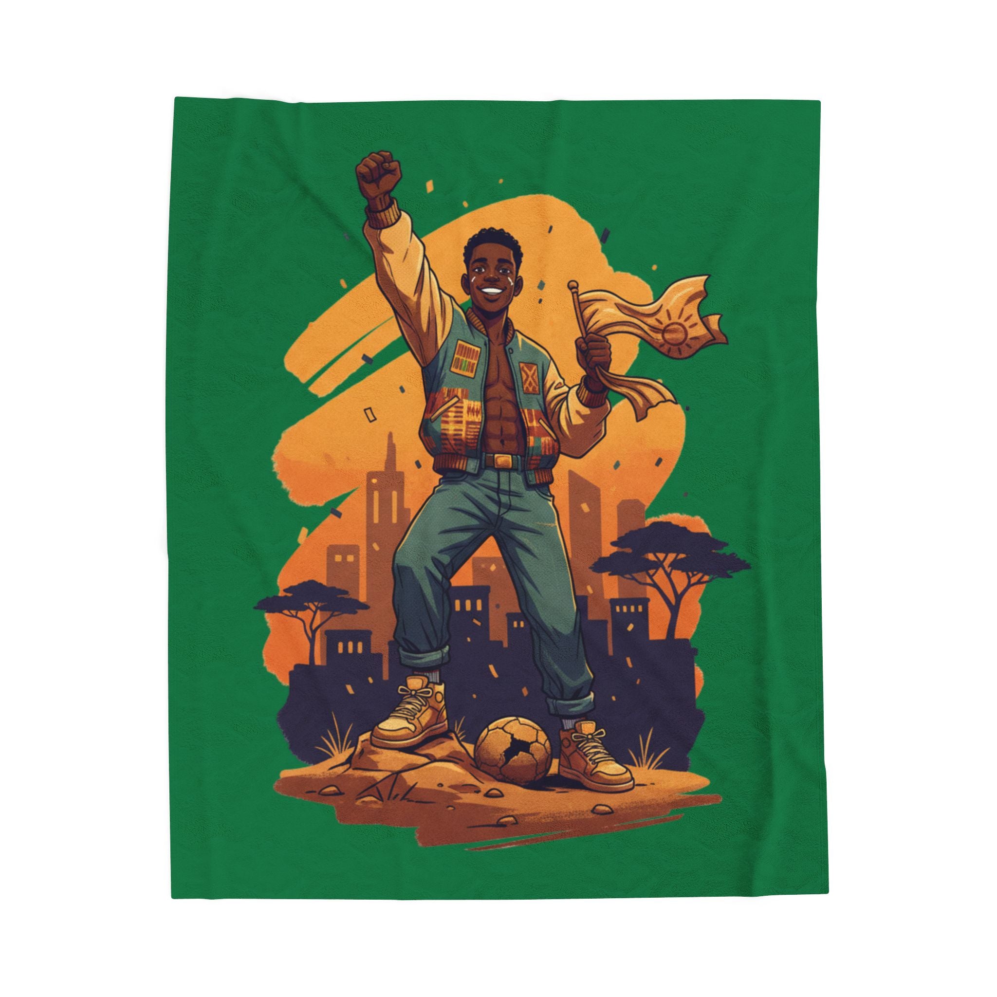 Snack Master Velveteen Plush Blanket | Game Day Humor, Super Bowl Party