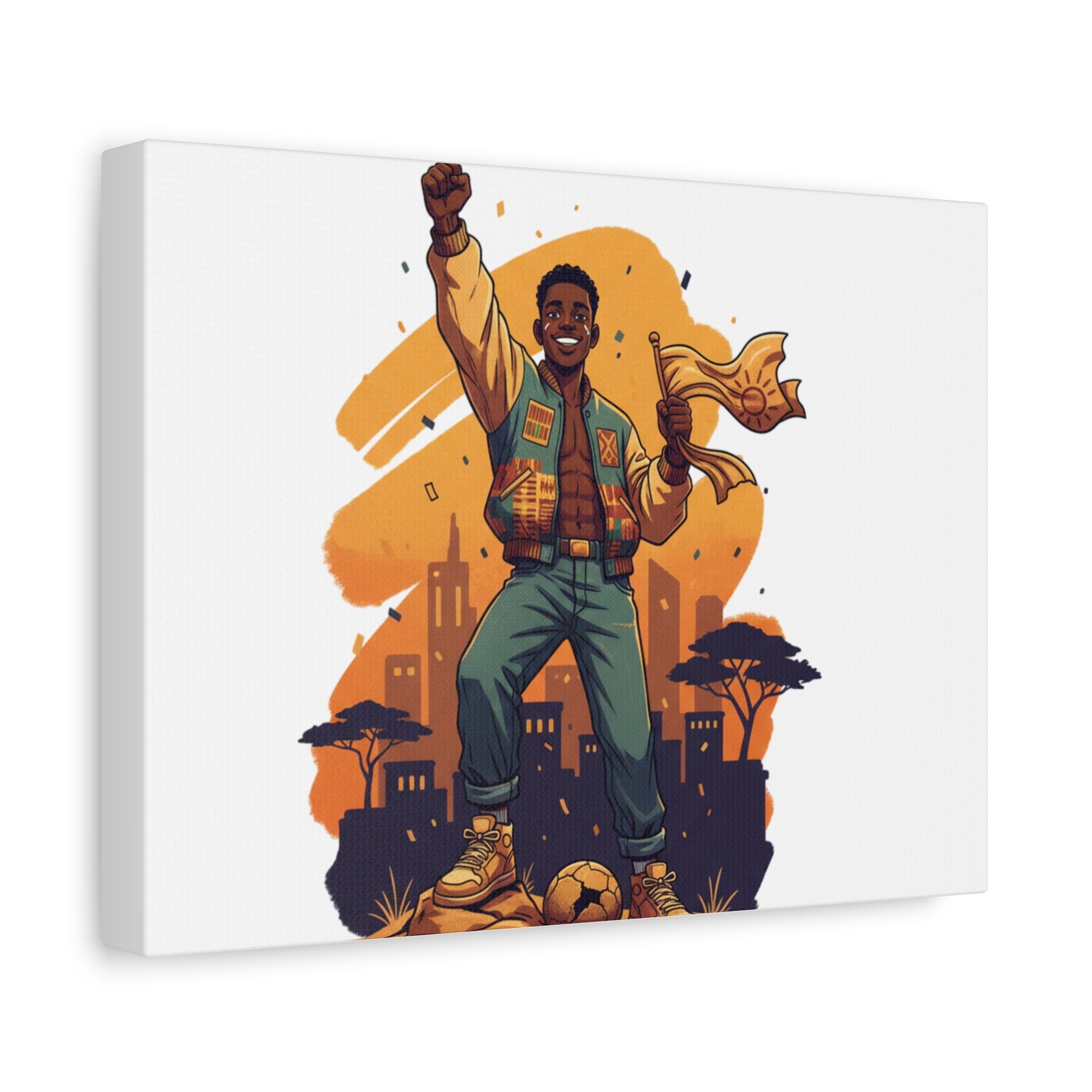 Snack Master Canvas, Stretched | Super Bowl Party, Game Day Humor