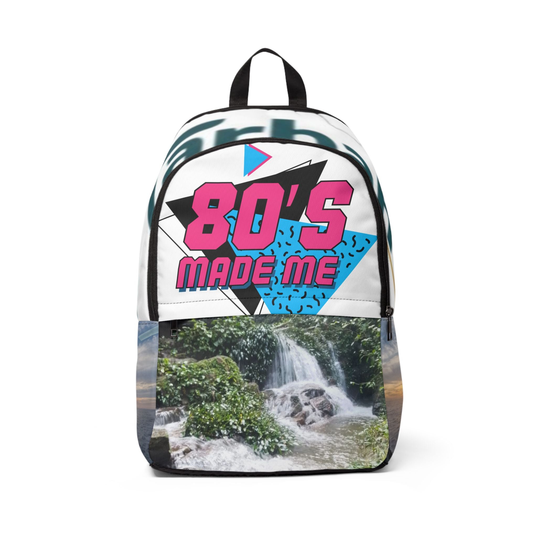Backpack — "80's Made Me" Retro 80s Vintage Graphic Backpack