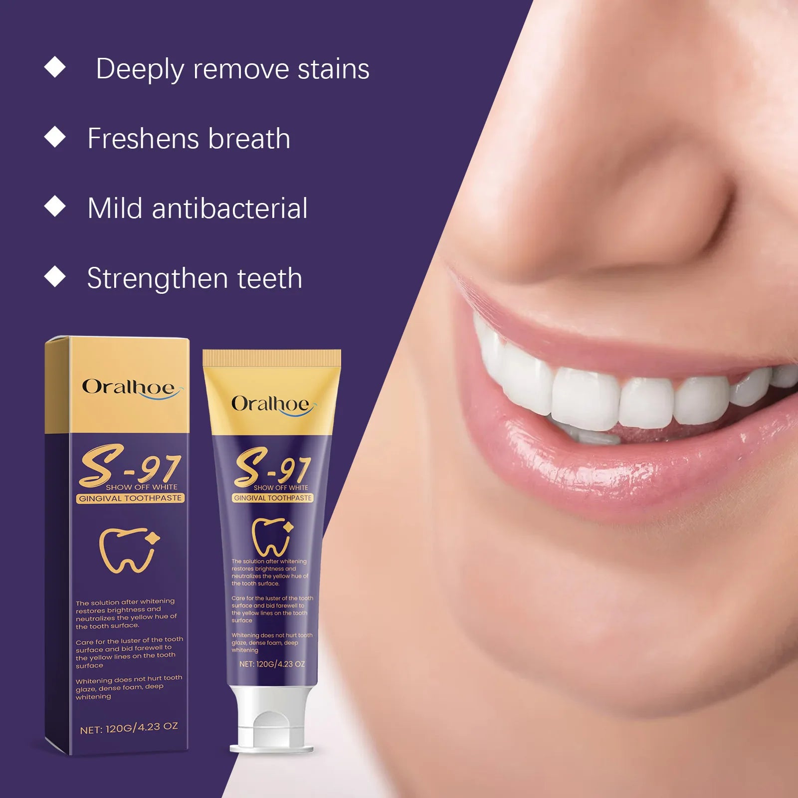Teeth Cleansing Remove Dental Teeth Whitening Toothpaste Oral Hygiene