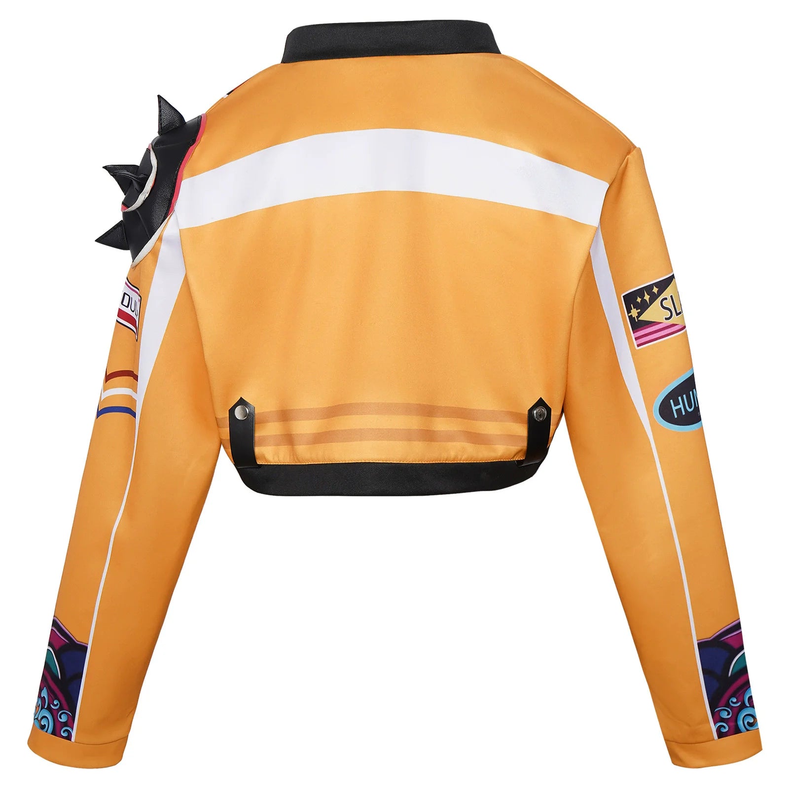 KPOP Cosplay Demon Hunters Rumi Costume Coat Jacket Outfit For Girls Adult Women Men Halloween Carnival Masquerade Suit