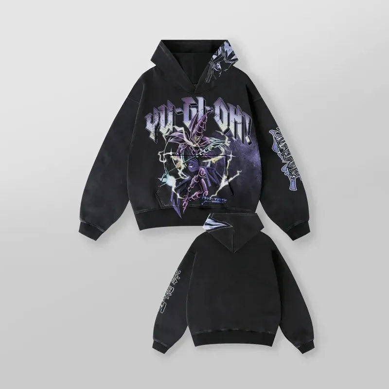 ♥ 2025 New Blue Eyes White Dragon Graphic Hoodies Men Grunge Streetwear Sweatshirt Tops Oversized Hoodie Gothic Harajuku ★☆ly99