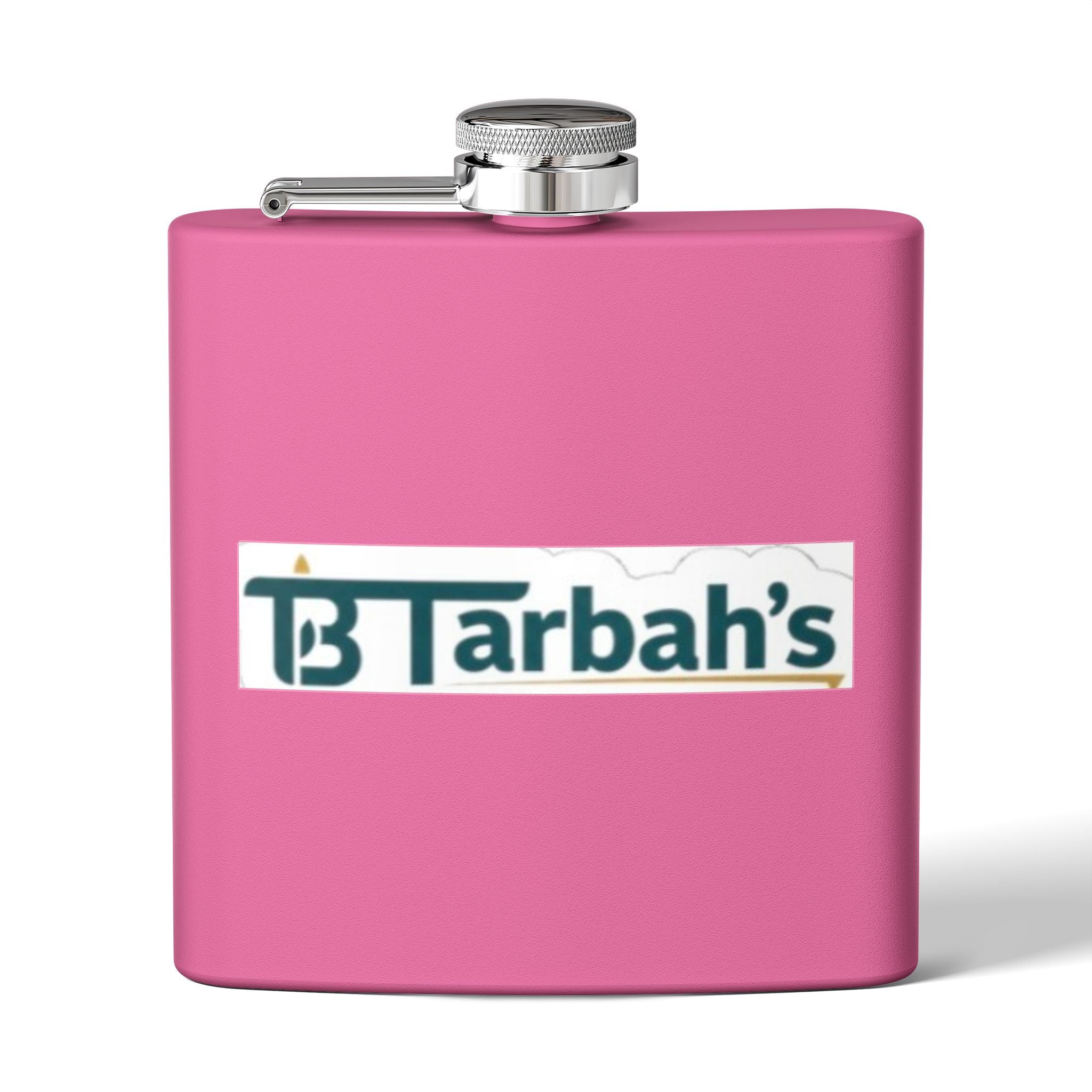 Tarbah's Stainless Steel Flask — 6oz Custom Name 'Tarbah' Design