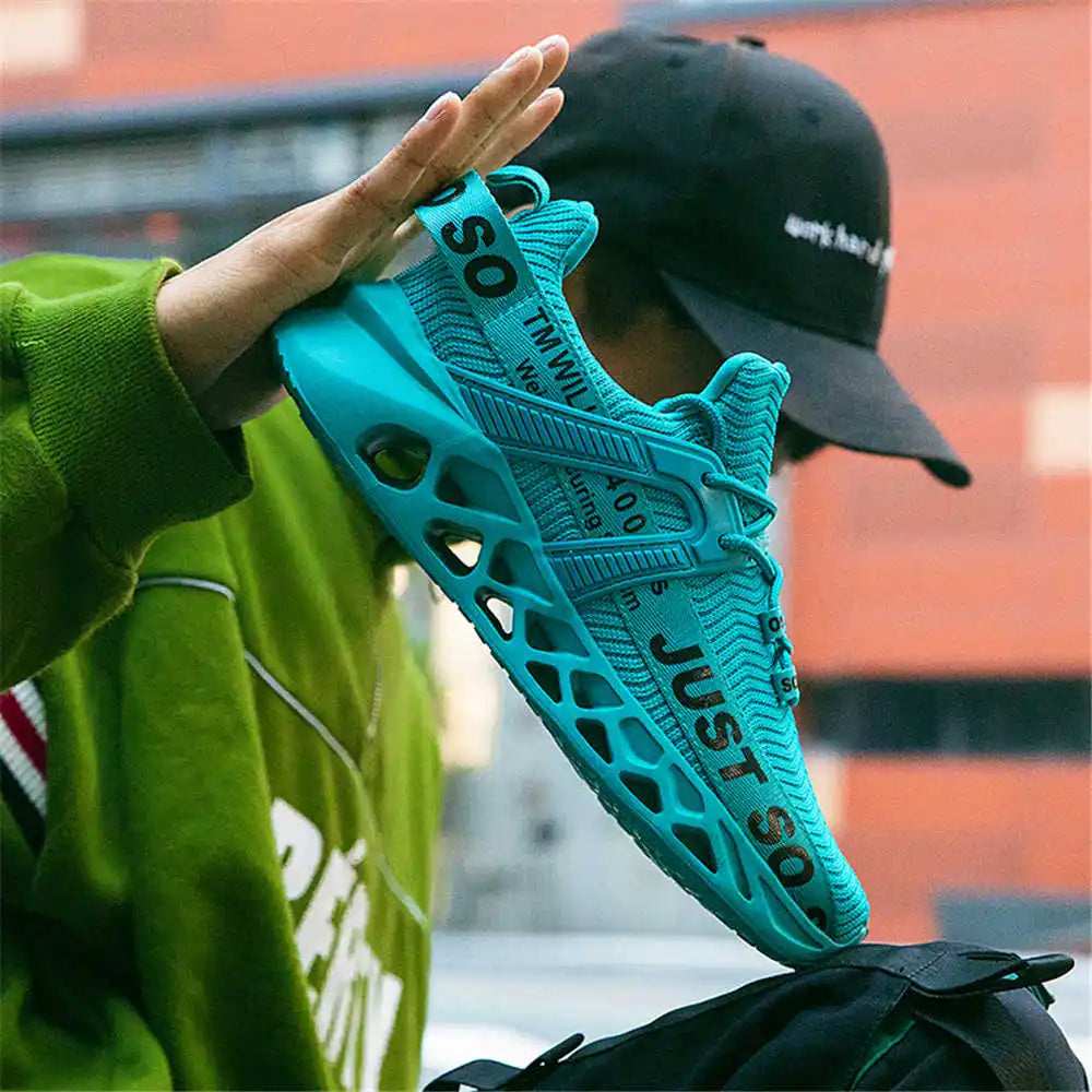 Yellow Super Big Size Spring Boots Woven Grey Sneakers Comfortable Men's Shoes Sports Unusual Cool Luxury Brand