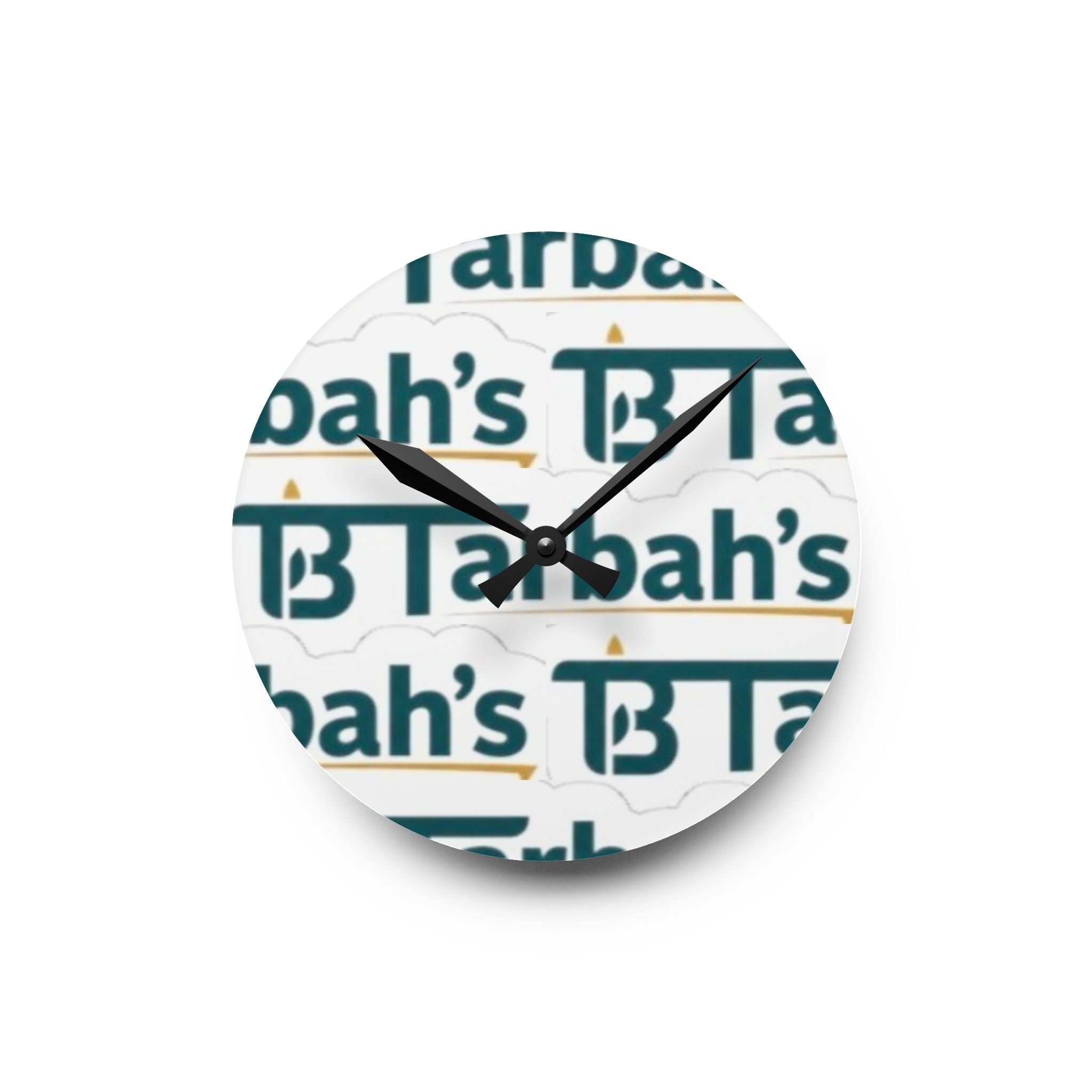 Tarbah Family Acrylic Wall Clock — Takwai Village Keepsake