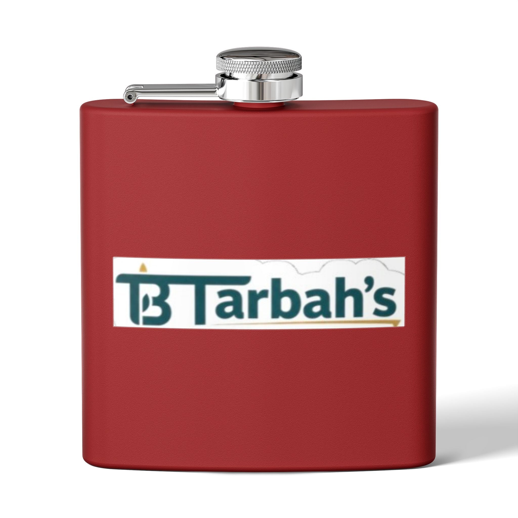 Tarbah's Stainless Steel Flask — 6oz Custom Name 'Tarbah' Design