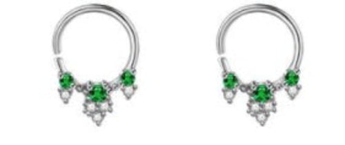 Jewelry Nose Ring Diamond No Hole Nose Fake Nose Ring