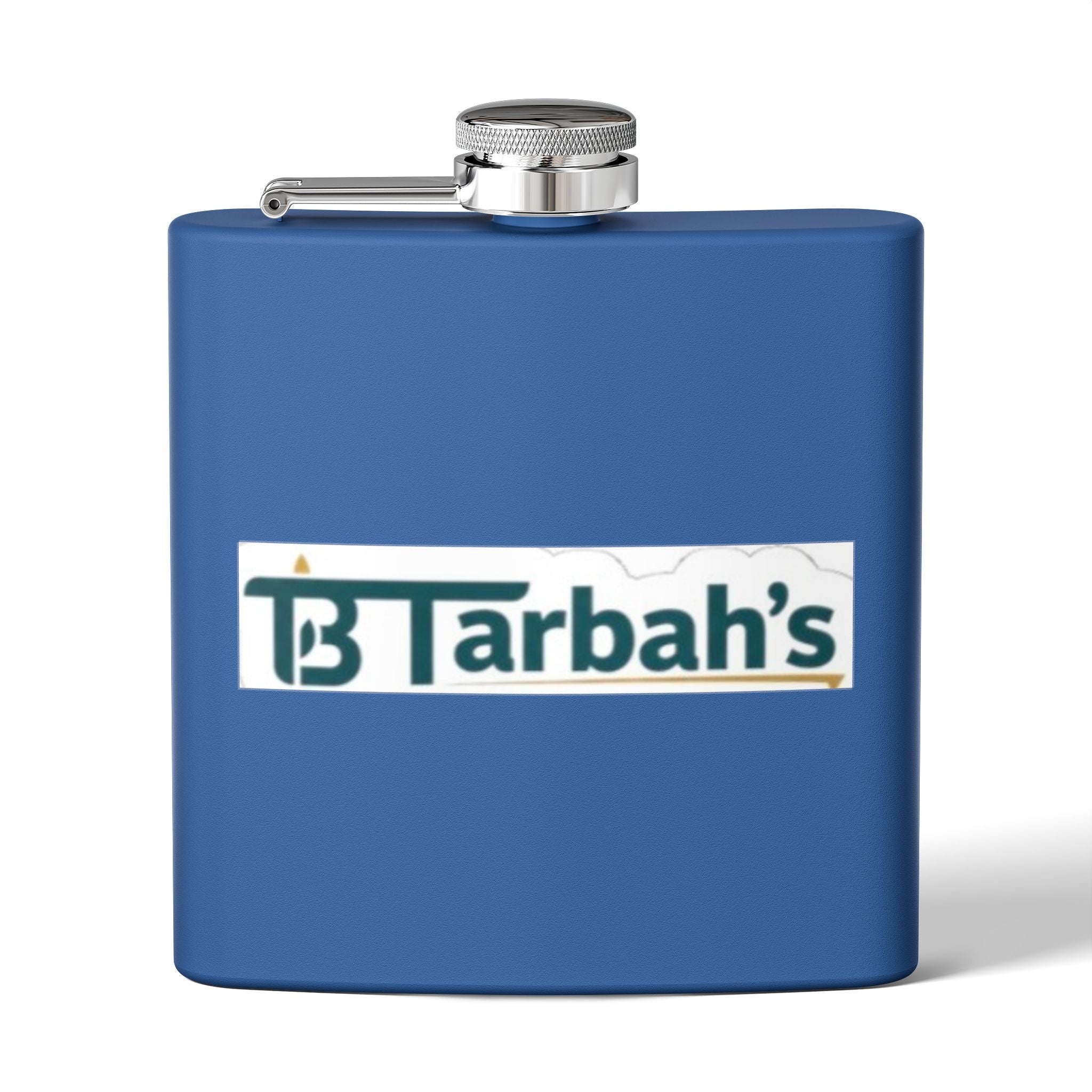Tarbah's Stainless Steel Flask — 6oz Custom Name 'Tarbah' Design