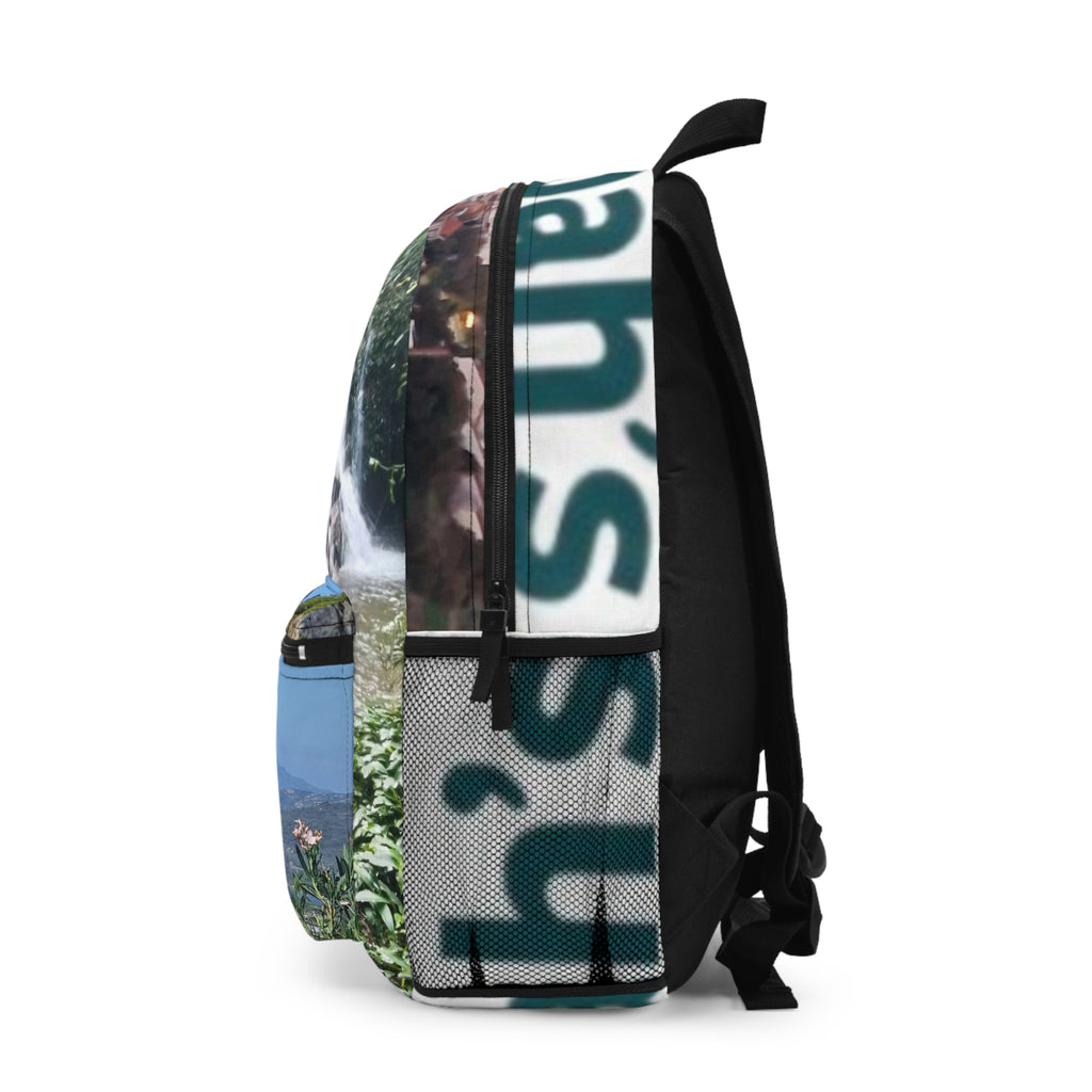Tarbah's Scenic Waterfall & Mountain Backpack – Nature Landscape Daypack