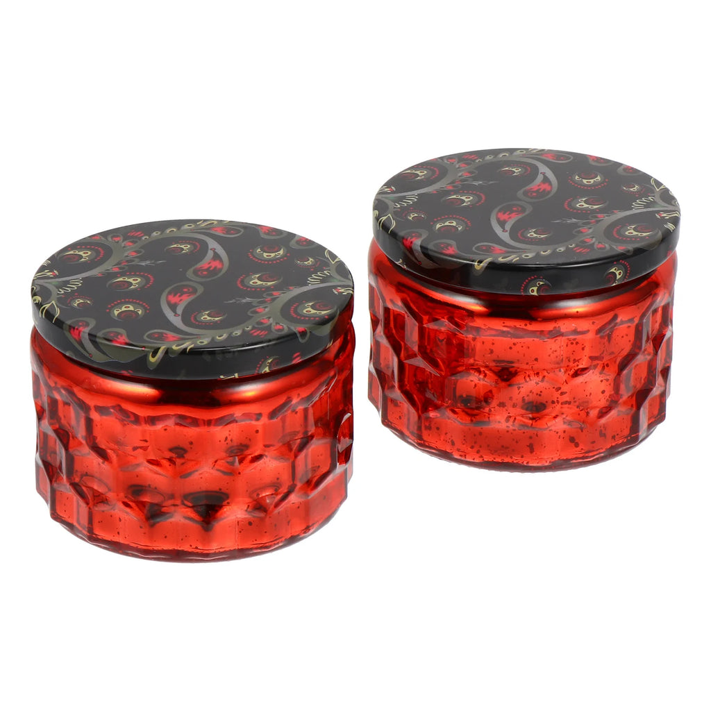 1Set Cup High Quality Glass DIY Handmade Container Lid for Bedroom Living Room Office Decorative Use